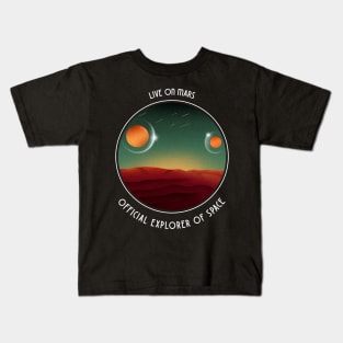 Live On Mars Kids T-Shirt